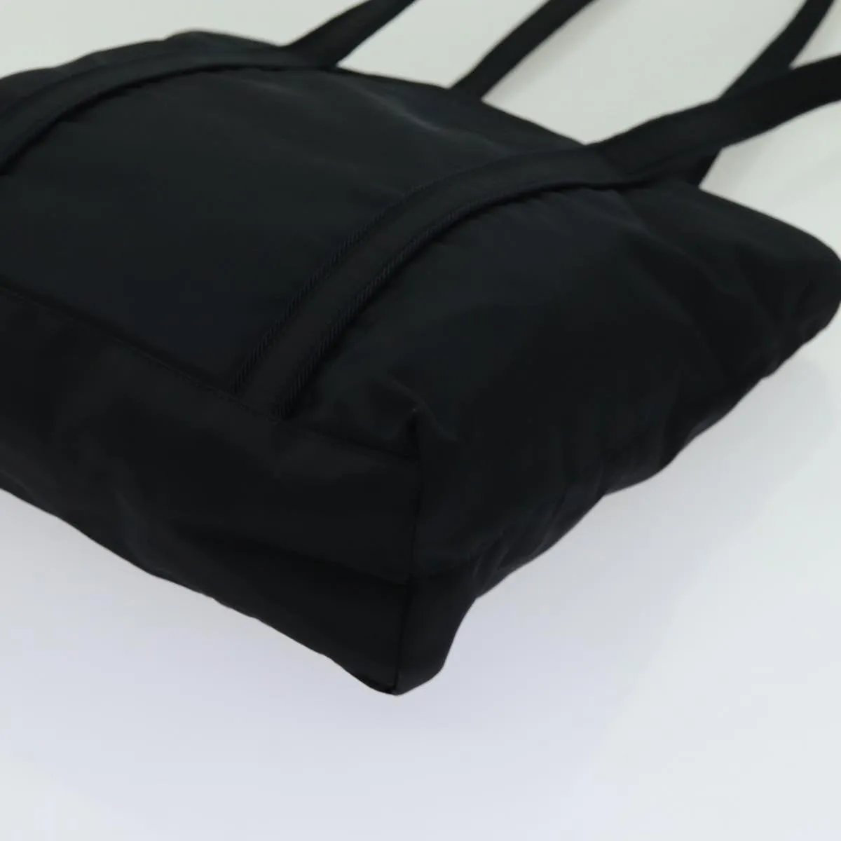 Trendy Inspired Prada Shoulder Bag Nylon Black Auth Yk11639