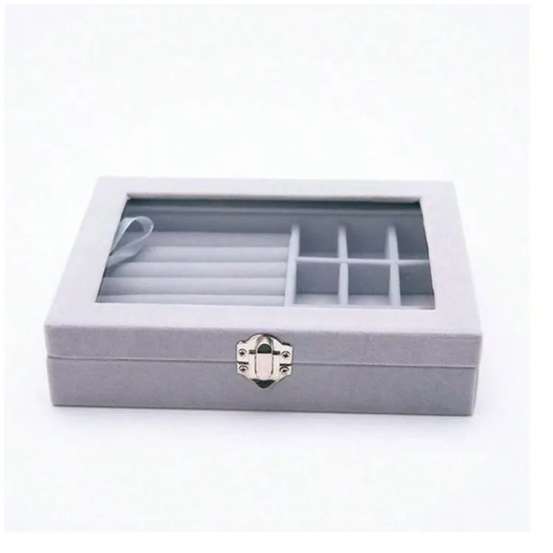 Versatile Multiple Compartments Jewelry Storage Box Eo-8