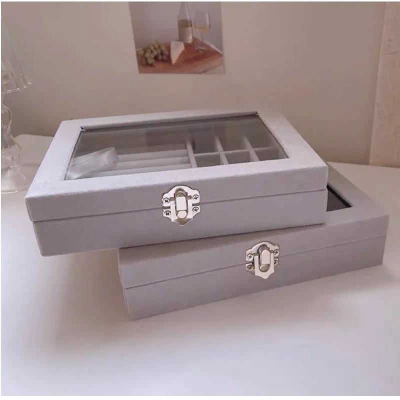 Versatile Multiple Compartments Jewelry Storage Box Eo-8