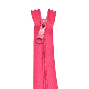 YKK Zip for bags colour 516 Shocking Pink